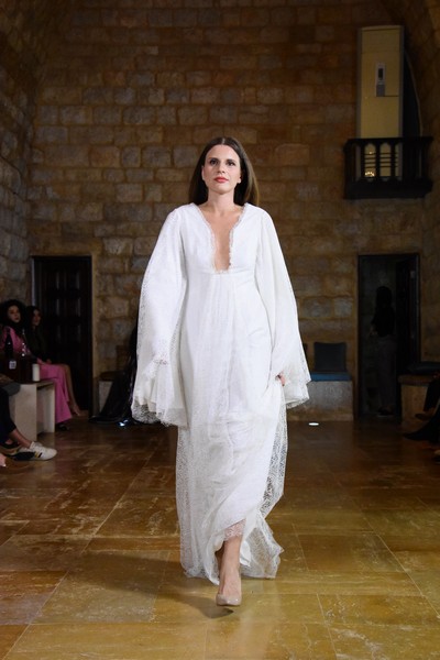 Hope Wears Lebanese Fashion Runway part 2 
